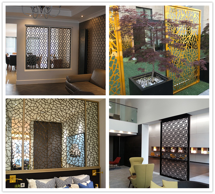 鐵藝屏風隔斷激光切割,鐵藝屏風隔斷激光鏤空