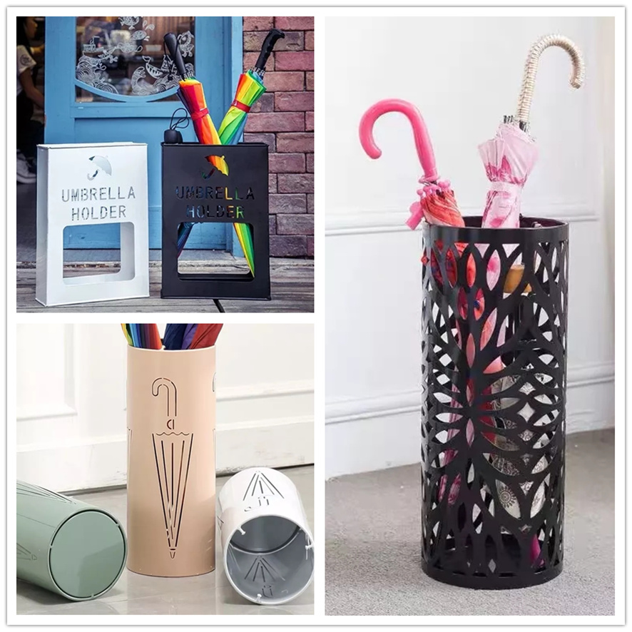 小型光纖激光切割機(jī)切割的雨傘瀝水桶