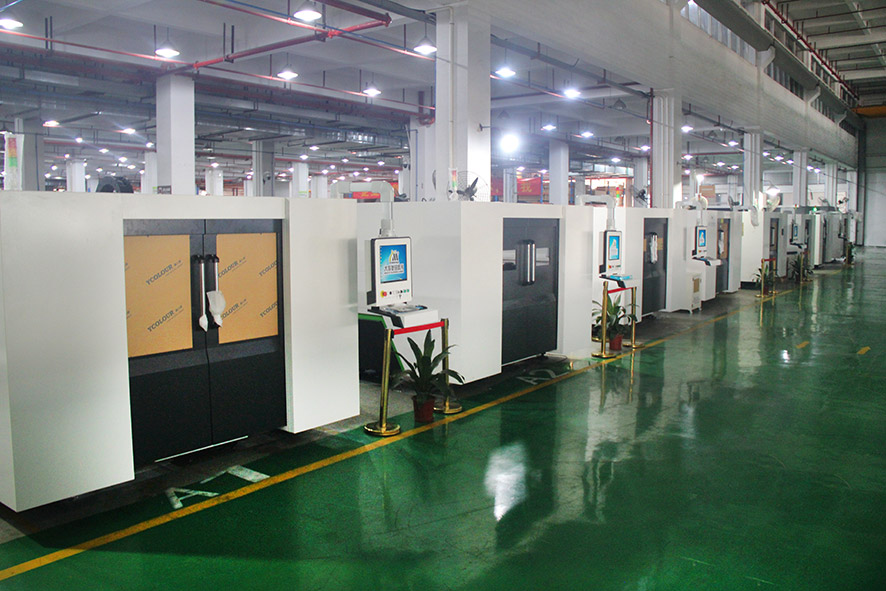 大族粵銘激光生產車間