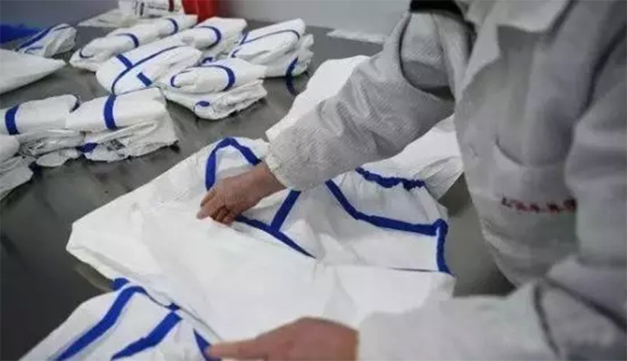 醫(yī)用防護(hù)服激光制作