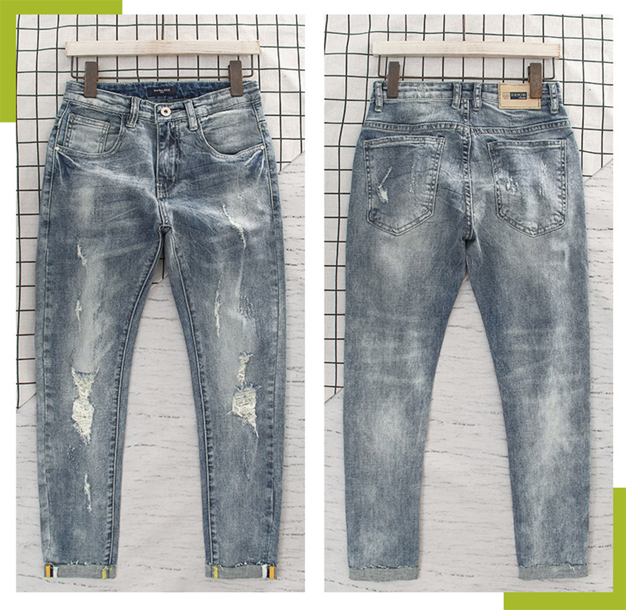 牛仔激光洗水機水洗牛仔樣品