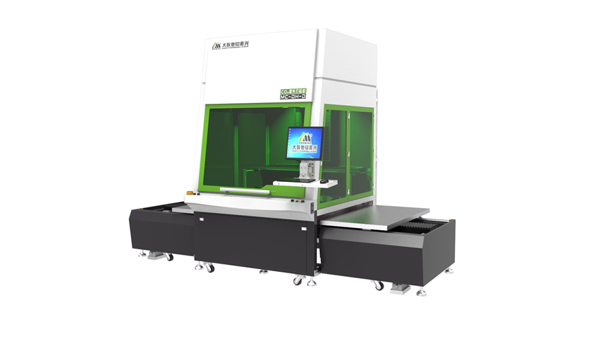 全防護三軸動態激光打標機