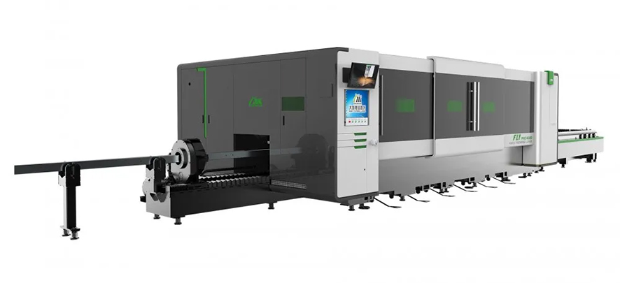 內置式板管光纖激光切割機 內置式板管光纖激光切割機