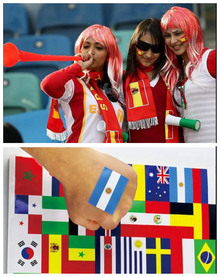 激光切割國旗貼