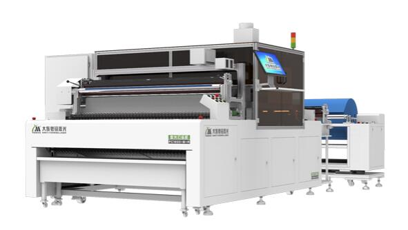 絲綢激光切割機，糾偏切割就是這么絲滑