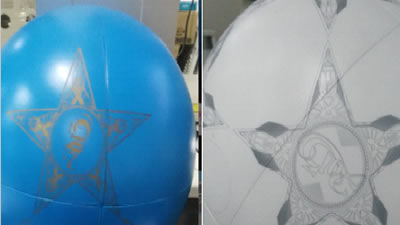 足球3D曲面打標(biāo)