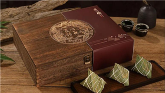 端午佳禮 | 激光定制雕刻高端木質禮盒，粽香四溢，送禮體面過人