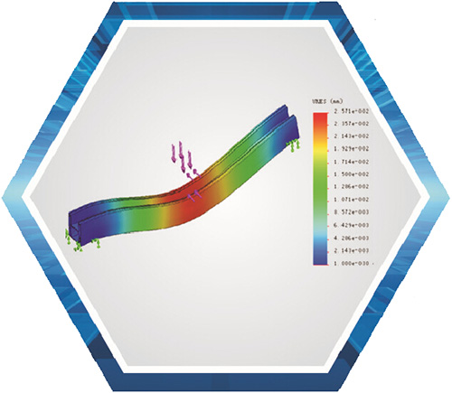 橫梁結構有限元分析