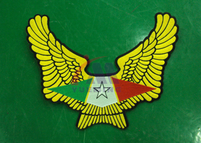 商標(biāo)激光切割樣品